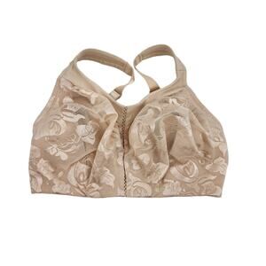 Wacoal Awareness Soft Cup Sand Color Full Coverage Wire Free Bra Size 34DDD